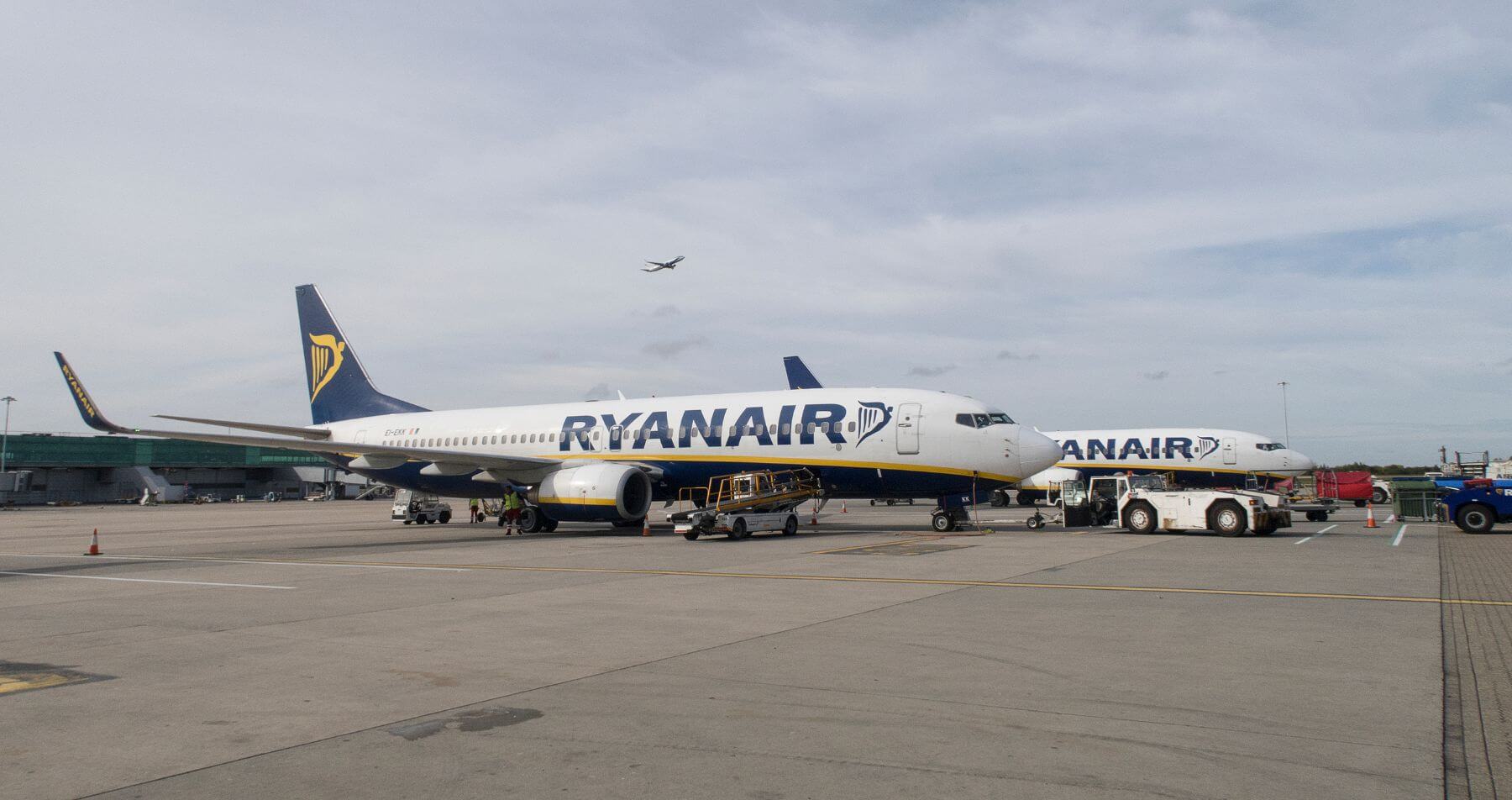 Ryanair planes agrounded